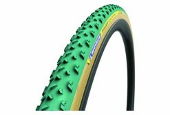 Boyau Cyclocross Michelin Power Cyclocross Mud Tubular 700 Mm HD Bead To Bead Protection Latex Vert