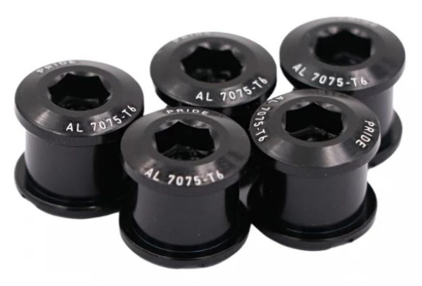 Pride Racing Vis De Cheminées Pride Vortex Aluminium 6.5 Mm Noir 1 Pride Racing Vis De Cheminées Pride Vortex Aluminium 6.5 Mm Noir