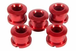 Excess Pack De 5 Vis INSIGHT Pour Couronne 6.5 X 4mm Alu Rouge