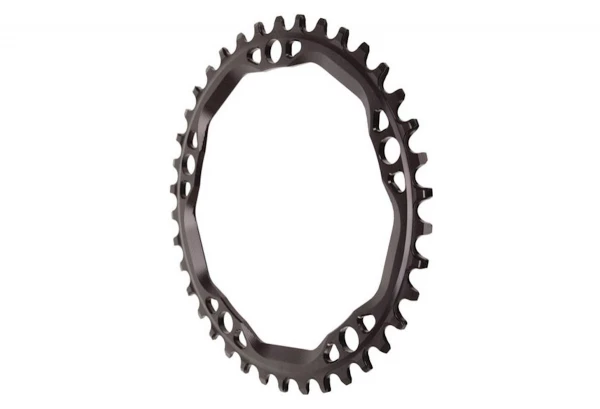 Plateau Rond Narrow Ride AbsoluteBlack CX Round 5 Bras 130 BCD Chainrings 12 V Noir 1 Plateau Rond Narrow Ride AbsoluteBlack CX Round 5 Bras 130 BCD Chainrings 12 V Noir