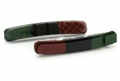 SET DE 4 PATINS DE FREIN V-BRAKE CARTRIDGE XLC NOIR/ROUGE/VERT