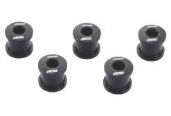 BBB Kit De 5 Vis Plateau ''Hexstars'' Alu Noir