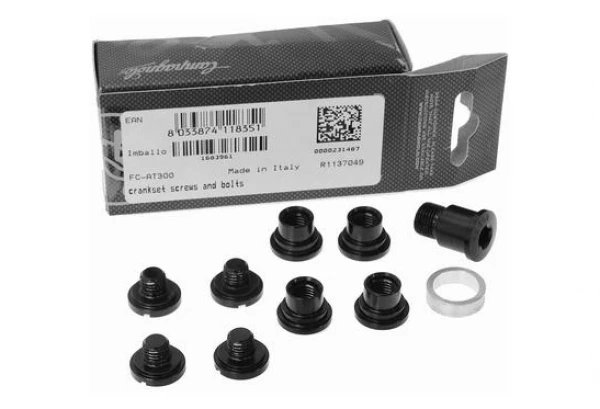 Kit Visserie CAMPAGNOLO FC-SR100/FCAT300 Pour Pédalier POWER TORQUE 1 Kit Visserie CAMPAGNOLO FC-SR100/FCAT300 Pour Pédalier POWER TORQUE