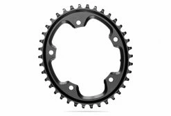 Plateau Narrow Wide AbsoluteBlack CX 1X Oval 110/5 BCD N/W Traction Chainring 12 V Noir