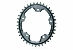 Plateau Narrow Wide AbsoluteBlack CX 1X Oval 110/5 BCD N/W Traction Chainring 12 V Gris