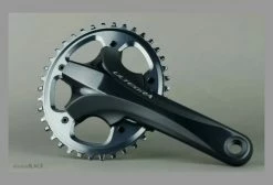 Plateau Narrow Wide AbsoluteBlack CX 1X Oval 110/5 BCD N/W Traction Chainring 12 V Gris -Cyclocross Soldes Boutique unnamed file 271