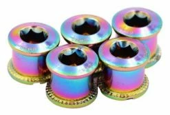 Pride Racing Vis De Cheminées Pride Vortex Chromoly 6.5mm Oil Slick