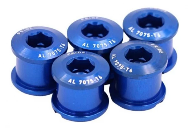 Pride Racing Vis De Cheminées Pride Vortex Aluminium 6.5 Mm Bleu 1 Pride Racing Vis De Cheminées Pride Vortex Aluminium 6.5 Mm Bleu