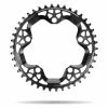 Plateau Narrow Ride AbsoluteBlack CX Round 110 BCD Chainrings Noir