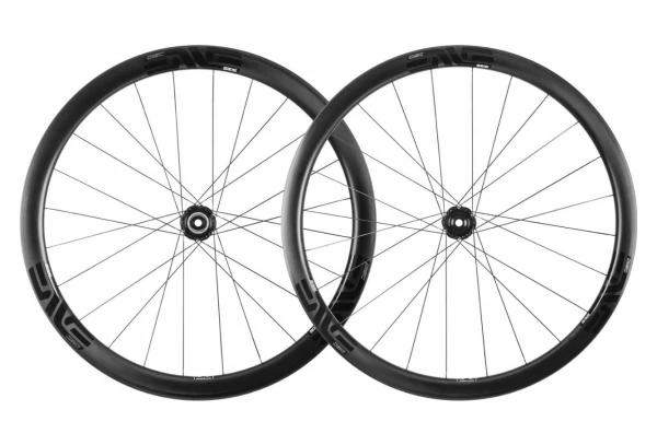 Paire De Roues Enve SES 3.4 Disc Tubeless Ready | 12x100 - 12x142 Mm Noir 1 Paire De Roues Enve SES 3.4 Disc Tubeless Ready | 12x100 - 12x142 Mm Noir