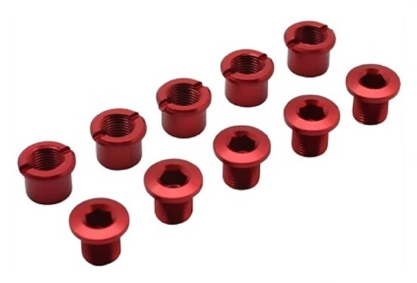 Pack De 5 Vis Cheminées Forward Alu 8.5mm Rouge 1 Pack De 5 Vis Cheminées Forward Alu 8.5mm Rouge