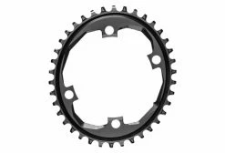 Plateau Ovale Narrow Wide AbsoluteBlack 110BCD Pour Transmissions Sram Apex Noir