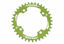 MSC Plateau CNC Alu 7075 Narrow Wide 4 Branches 104mm Vert